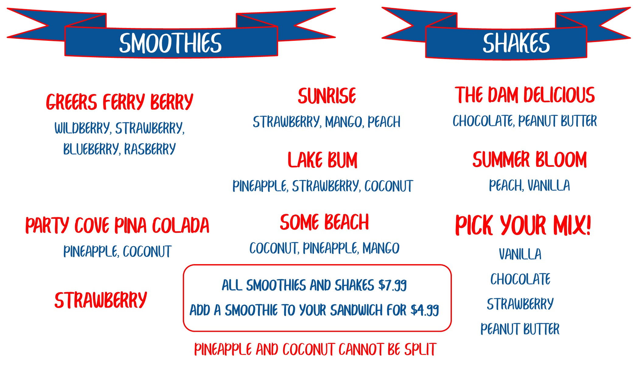 2026 Deli Smoothies